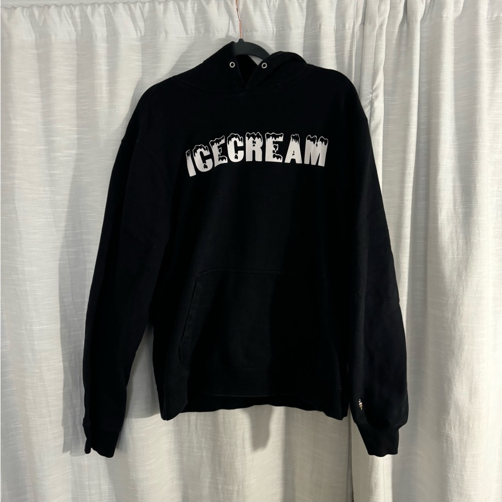 Icecream Black Hoodie